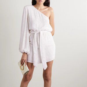 RETROFÊTE Bridgette One Shoulder Dress